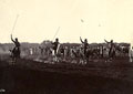 'Tent Pegging. Fateh Maidan Sports', Hyderabad, 1895