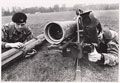 Men of the Duke of Edinburgh's Royal Regiment with a Milan anti-tank missile, 1980 (c)