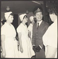 HRH The Duchess of Kent inspecting cooks of the Women's Royal Army Corps, 1968 (c)