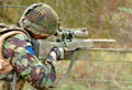2nd Battalion Parachute Regiment on exercise, Stanford Training Area (STANTA), Thetford, 26 November 2007