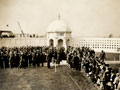 The Indian Memorial at Neuve-Chapelle, taken on the day of its unveiling, 7 October, 1927