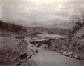 'Broken road near Chambi Bridge. Kangra Valley, April 1905'