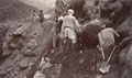 'No 4. S.C. 34th S.Prs working on Dadh Khul. April 1905', 34th Sikh Pioneers, Kangra Earthquake operation, 1905