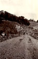 'Suspension bridge over Buner nullah built by 1st S&M. June 1905', Kangra Earthquake operation, 1905