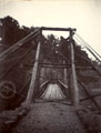 'Suspension Bridge complete June 1905', Buner, Kangra Earthquake operation, 1905