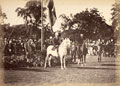 Lord Lansdowne, Viceroy of India, reviewing troops at Secunderabad, 1892