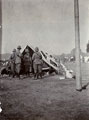 Southern Provinces Mounted Rifles section of a tented camp in Delhi during the Delhi Durbar, 1911