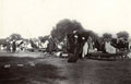 Southern Provinces Mounted Rifles section of a tented camp in Delhi during the Delhi Durbar, 1911