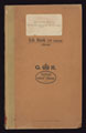 Discharge book, Leinster Regiment, 1921