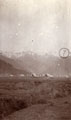 'Our camp with hills in background taken in a snow storm', Punjab, India, 1905 (c)