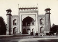 'Entrance to Taj Mahal', Agra, 1903 (c)