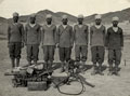 Indian Army Vickers machine gun section and related equipment, India, 1940 (c)