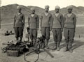 Indian Army Vickers machine gun section and related equipment, India, 1940 (c)