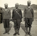 Indian Army Vickers machine gun section, India, 1940 (c)