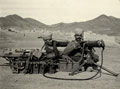 Indian Army Vickers machine gun section, India, 1940 (c)