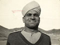 Member of an Indian Army Vickers machine gun section, 1940 (c)