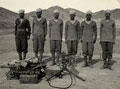 Indian Army Vickers machine gun section, India, 1940 (c)