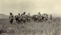 34th Sikh Pioneers machine gun section, Peshawar, 1905 (c)