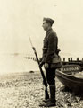 Private H V Yates, The London Regiment, Worthing, March, 1915