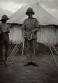 'Cobra, caught outside tent at Hebbal', 25th (County of London) (Cyclists) Battalion, The London Regiment, India, 1916