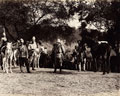 'Sir George Greaves reading the information from the scouts', 1886