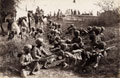 '14th Sikhs waiting for attack', Delhi Camp of Exercise, 1886