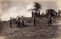 'Battery in action', Delhi Camp of Exercise, India, 1886