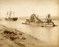 'Steam Dredger', 'Suez Canal', Egypt, November 1897.
