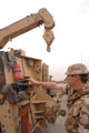MAN 32 ton Wrecker recovery vehicle, Iraq, 2009