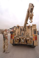 MAN 32 ton Wrecker recovery vehicle, Iraq, 2009