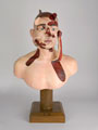 Facsimile of a wax teaching model made by Sergeant Thomas H Kelsey for the New Zealand Medical Corps facial and jaw injury unit, 1917 (c)