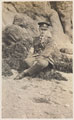 2nd Lieutenant Cyril Edwards recovering from his wounds at Ilfracombe, in 1918