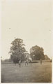 Wounded officers playing croquet in the gardens at Queen Mary's Convalescent Auxiliary Hospital, Dover House, 1918