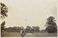 Captain Savage in the gardens of Queen Mary's Convalescent Auxiliary Hospital, Dover House, 1918