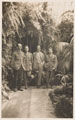 Wounded officers in the greenhouse at Queen Mary's Convalescent Auxiliary Hospital, Dover House, 1918
