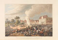 'Pursuit of the French through Leipzig on the 19th October 1813'