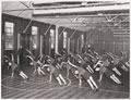 Queen's Royal Surrey Regiment training in a gymnasium, 1960 (c)