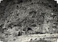 'Cave dwellings of Malikdin Khel Afridis near Ali Masjid', 1937