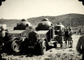 'Our escort from Damdil to Dosalli', Crossley armoured cars, North West Frontier, India, 1937