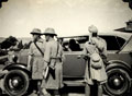 'Major Felix Williams Coke's Rifles O.C. Tochi Scouts and Major Garrow, Coke's Rifles Intelligence Bureau', North West Frontier, India, 1937