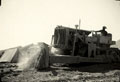 '"Monster" Road building machine at work', North West Frontier, 1937