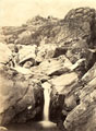 'Waterfall at "Mauserah" Hazara Punjab Frontier', 1868 (c)