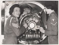 Woman's Royal Army Corps non-commissioned officers with a demonstration model of a Thunderbird missile, no date
