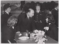Secretary of State for War, John Profumo, visits Women's Royal Army Corps personnel, 1962 (c)