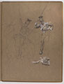 Studies for the oil painting, 'The flag: Albuhera, May 16, 1811'