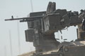 General Purpose Machine Gun mounted on Challenger 2 tank in Iraq, 2009