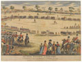 'The Grand Review in Hyde Park. Of the Volunteer Corps by his Majesty on his Birth Day, June-4-1799'