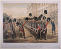 'Parade of the Scots Fusilier Guards at Buckingham Palace, March 2nd 1854'