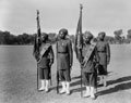 Colour party from 2nd Royal Battalion (Ludhiana Sikhs), 11th Sikh Regiment