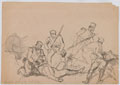 'Goorkhas rifling the dead Sikhs', 1846